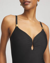 Chico's | Miraclesuit® Razzle Dazzle Antheia One Piece Swimsuit/ Black