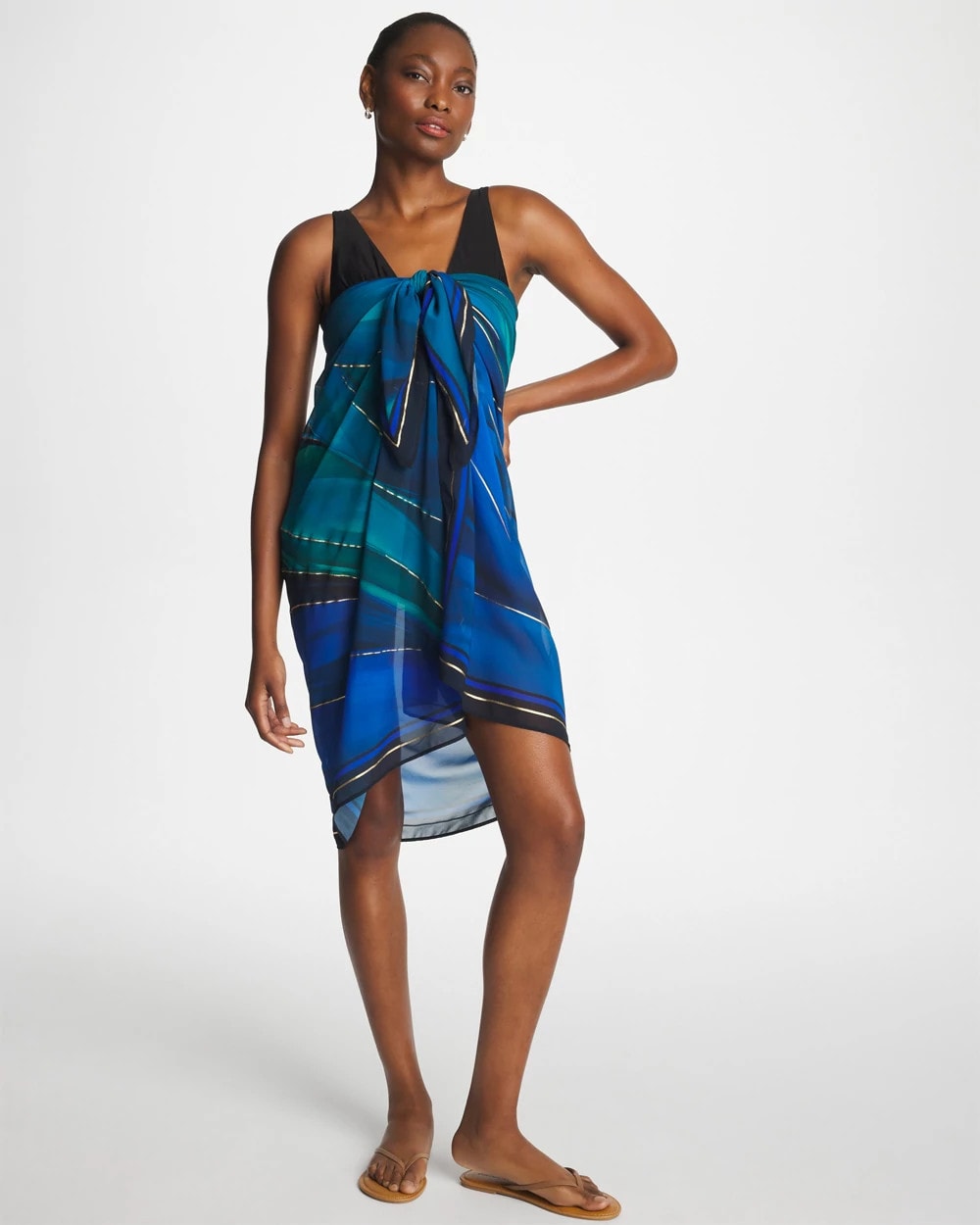 Chico's | Miraclesuit® Maldiva Pareo/ Blue Multi