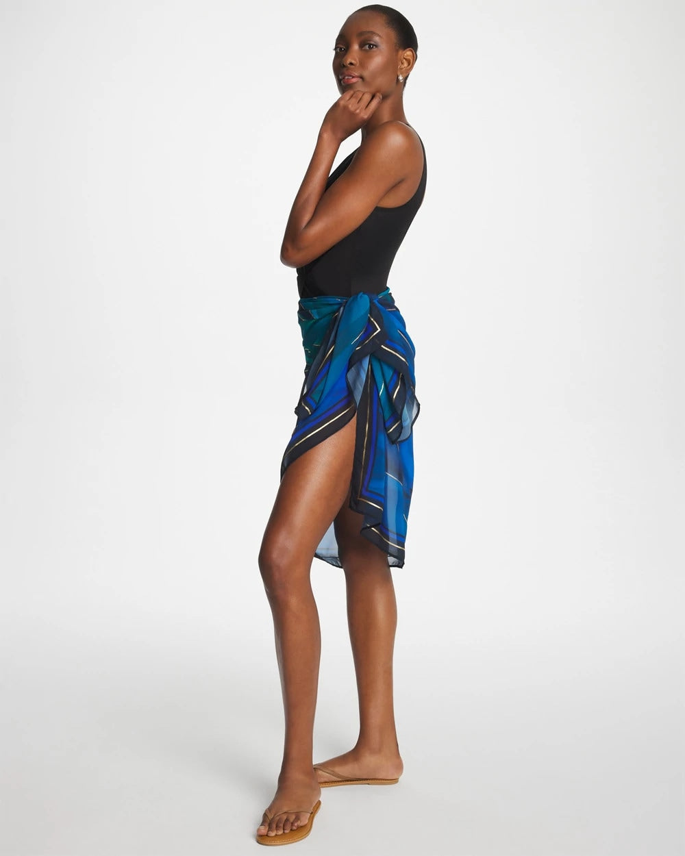 Chico's | Miraclesuit® Maldiva Pareo/ Blue Multi