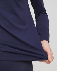 Chico's | Gottex Long-Sleeve Swim Shirt/ Navy