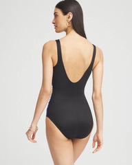 Chico's | Miraclesuit® Paka Mayan Temptress One Piece Swimsuit/ Black And Blue