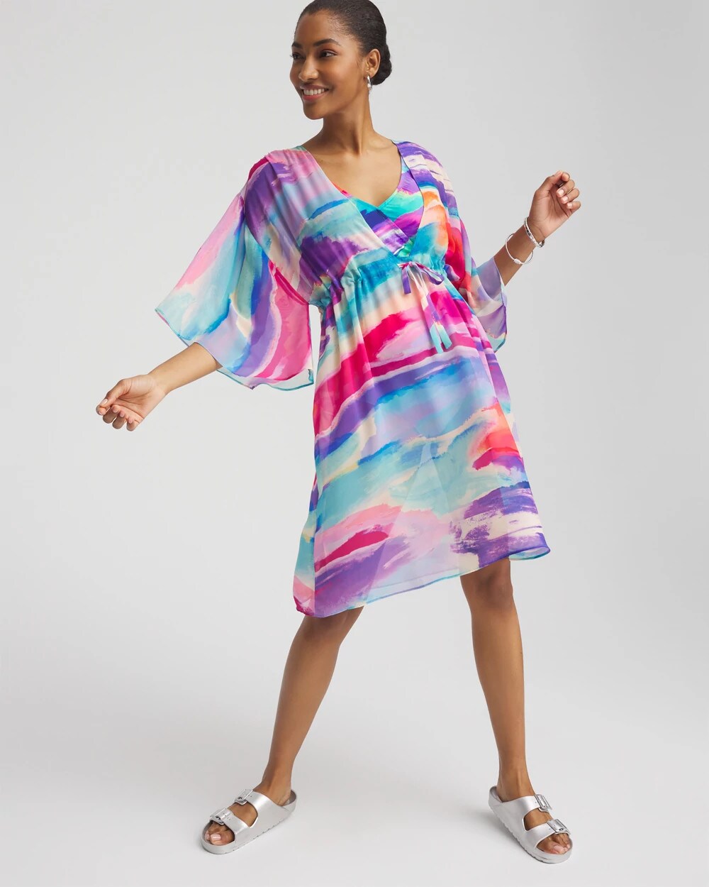 Chico's | Gottex Palma Beach Dress/ Multi