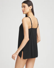 Chico's | Magicsuit® Square Cut Beverly Swimdress/ Black