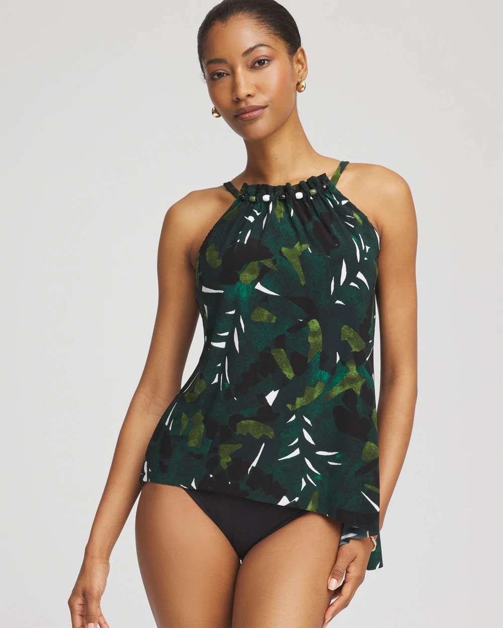 Chico's | Magicsuit® Palmetto Regina Tankini/ Green Print