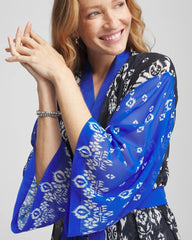 Chico's | Miraclesuit® Talavera Kimono/ Midnight And White