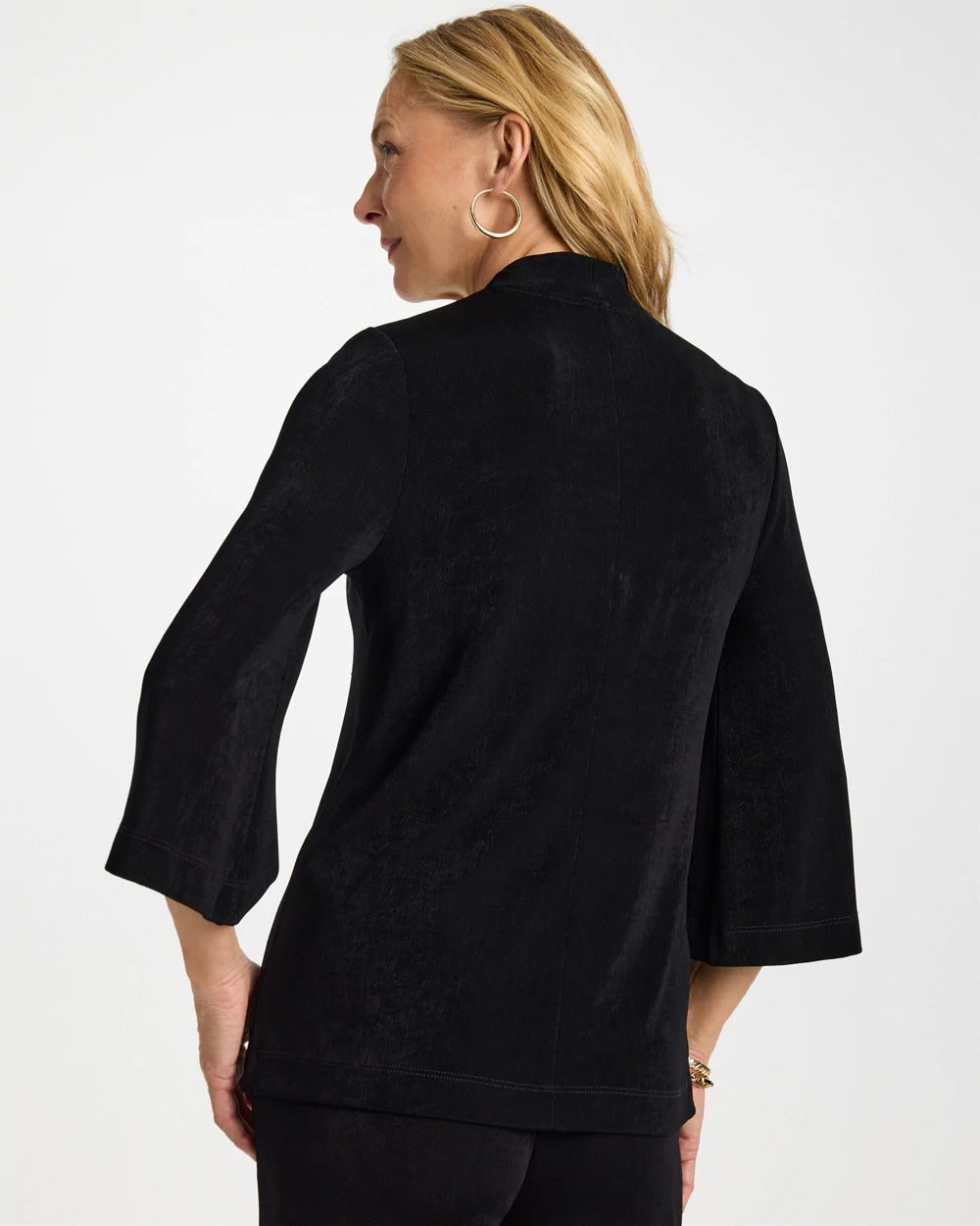 Chico's | Travelers™ V-Neck Kimono Top/ Travelers Black