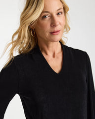 Chico's | Travelers™ V-Neck Kimono Top/ Travelers Black