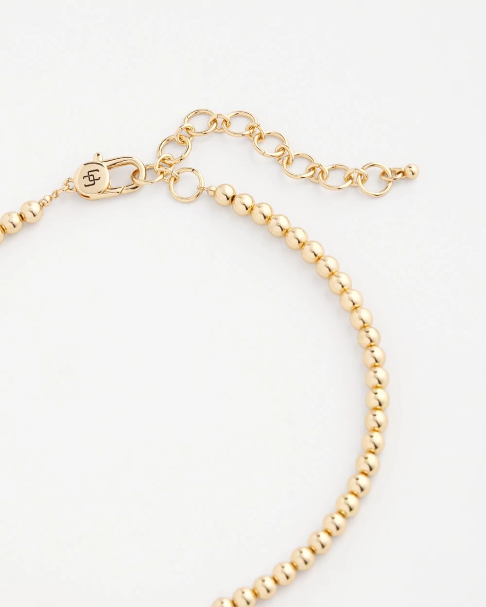 Chico's | Golden Beaded Necklace/ Gold