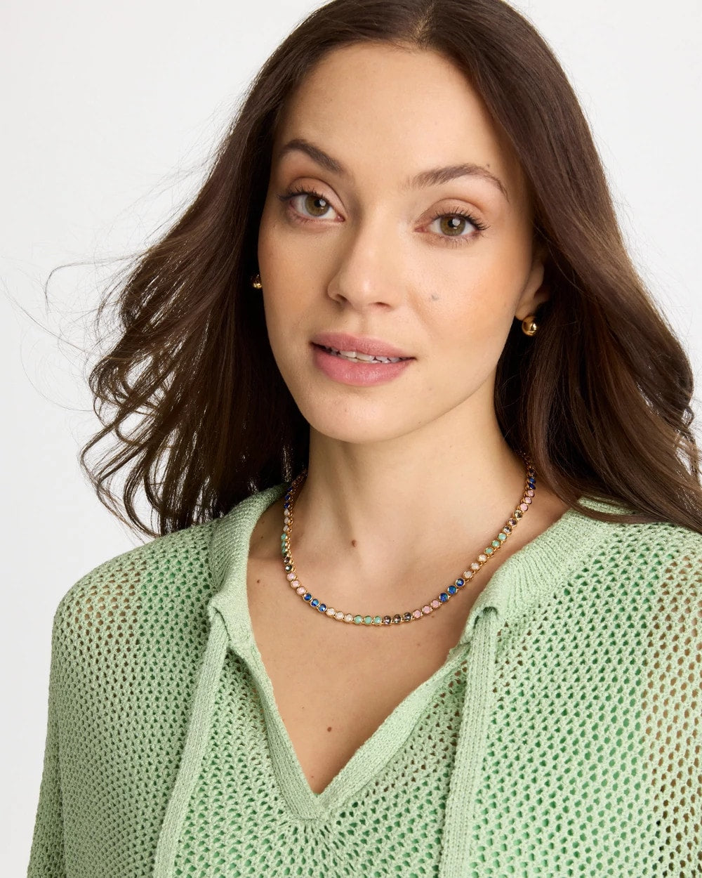 Chico's | Tennis Necklace/ Multi