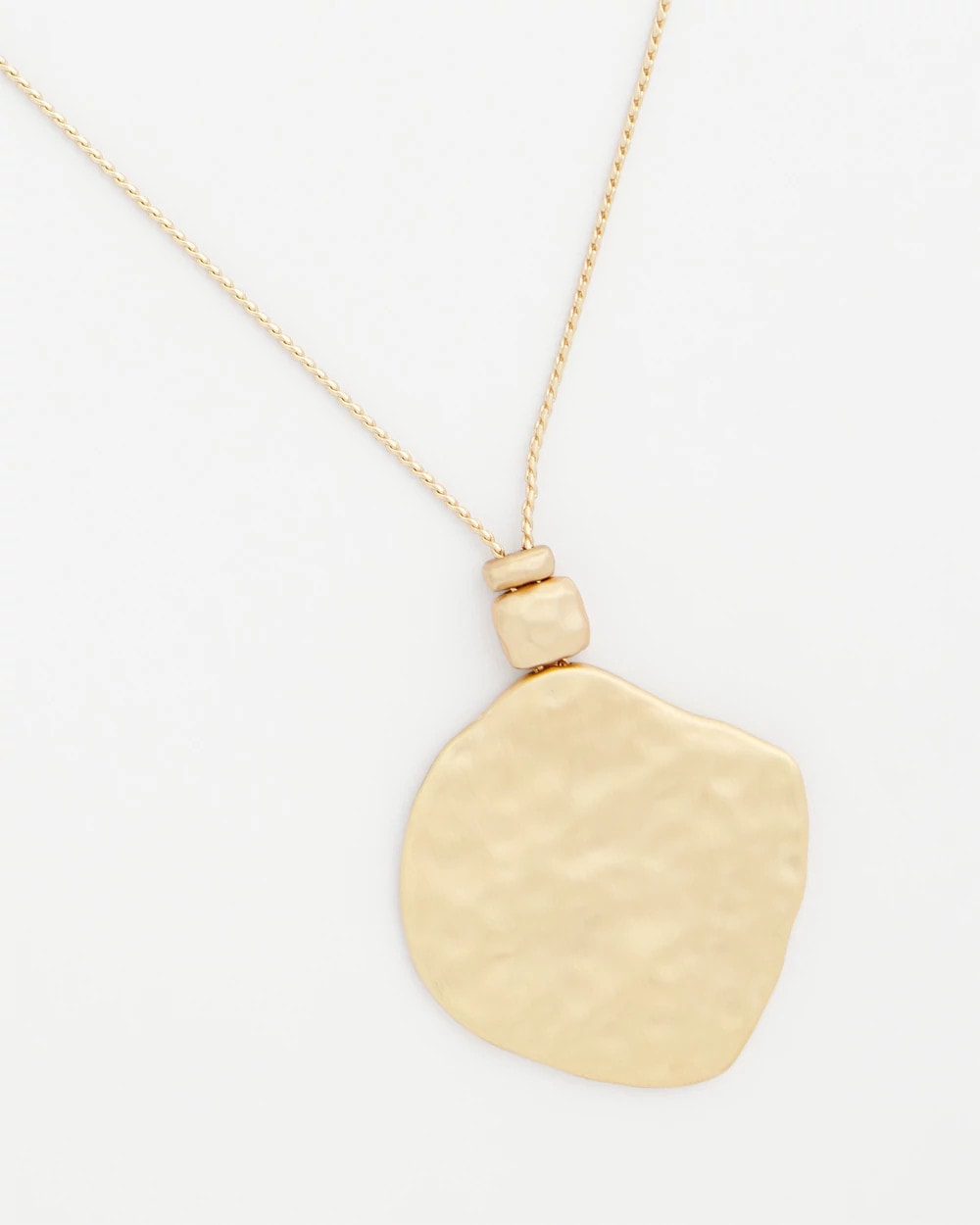 Chico's | Short Gold Pendant/ Gold
