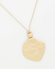 Chico's | Short Gold Pendant/ Gold