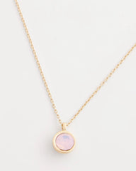 Chico's | Pink Fine Single Strand Necklace/ Pink