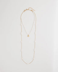Chico's | Convertible Faux Pearl Necklace/ Pearl