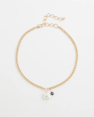 Chico's | Freshwater Pearl Pendant Necklace/ Gold