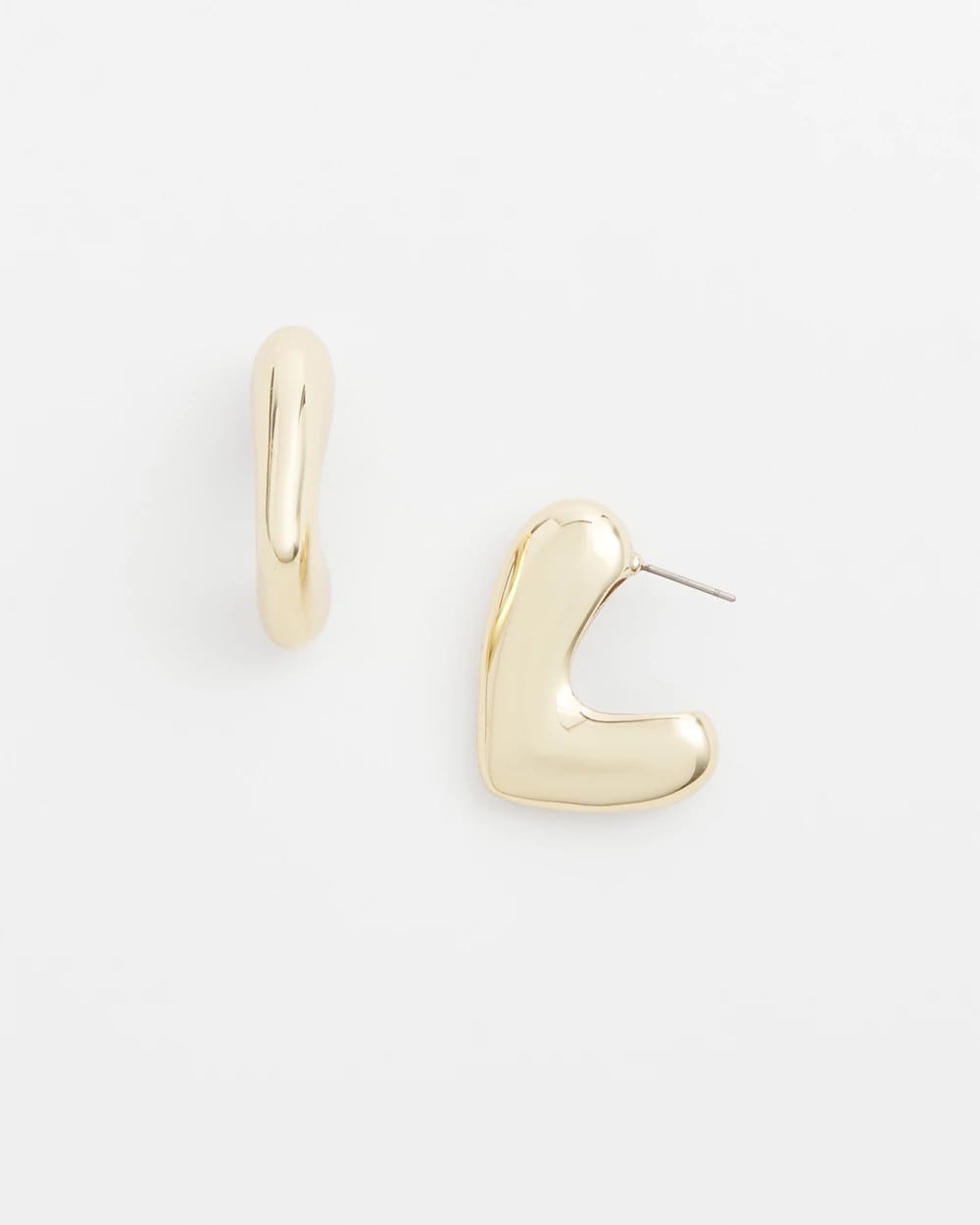 Chico's | No Droop® Gold Tone Mini Hoops/ Gold