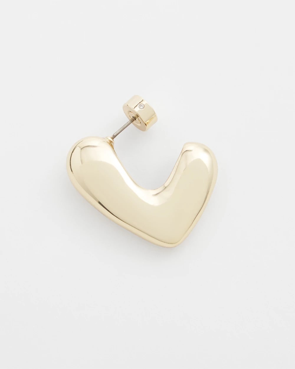 Chico's | No Droop® Gold Tone Mini Hoops/ Gold