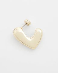 Chico's | No Droop® Gold Tone Mini Hoops/ Gold