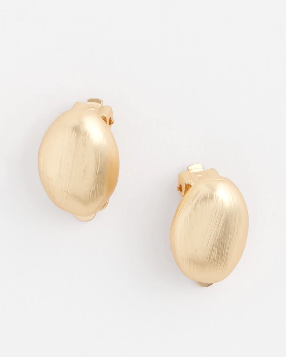 Chico's | No Droop™ Gold Stud Clip-On Earrings/ Gold
