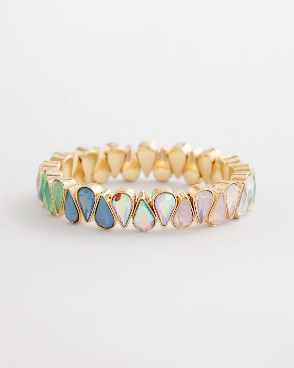 Chico's | Teardrop Tennis Bracelet/ Multi